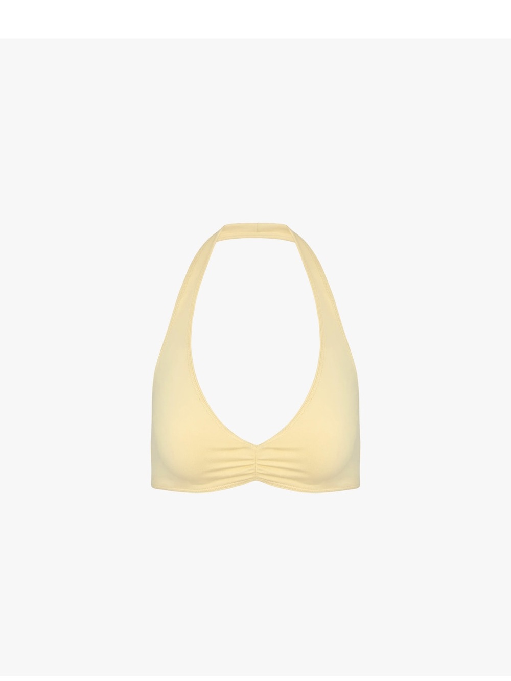 WeWoreWhat V-Neck Halter Bra Top